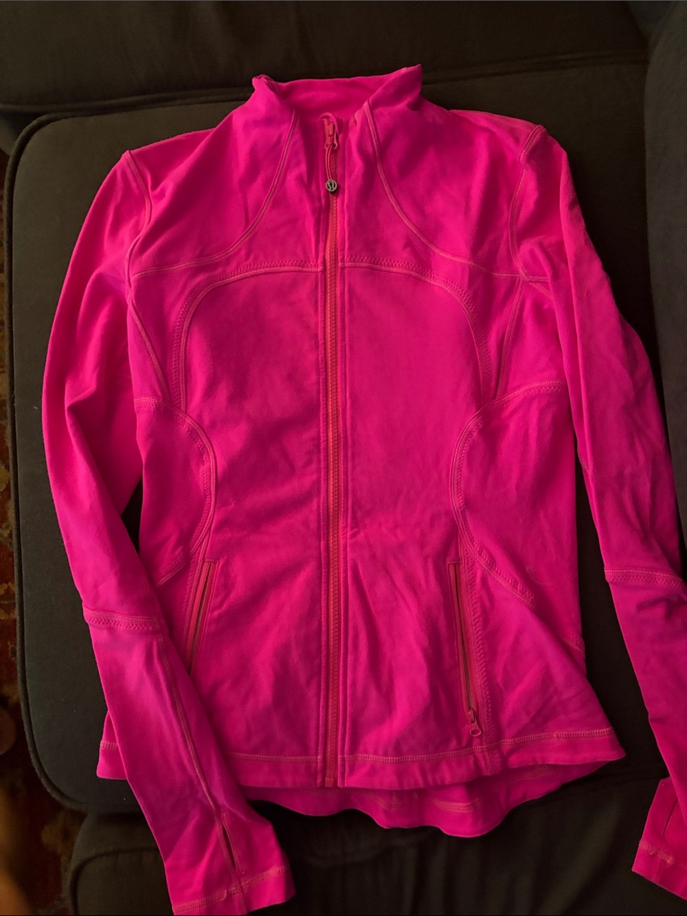 lululemon athletica Hot Pink Full-Zip Active Jacket